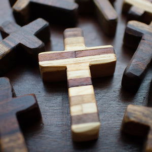 Handmade Wooden Pocket Cross